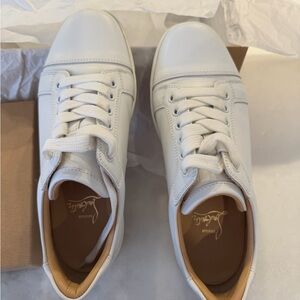 Christian Louboutin Classic White Sneakers for Women